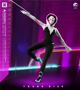 Figuras de acción de 12" YR TOYS 1/6 hembra araña Gwen Stacy into the Spider-Verse - Imagen 1 de 9
