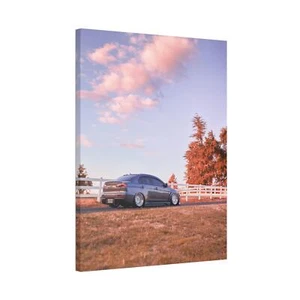 Mitsubishi Evo 10 High Resolution Museum Quality Vertical Canvas Print #019 - Picture 1 of 10