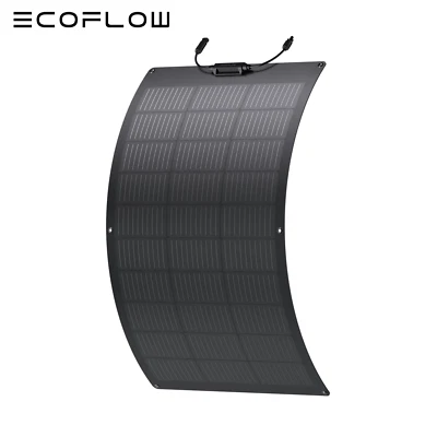 ECOFLOW 100W Outdoor IP68 Flexible Solar Panel High Efficiency Roof Solar Module - Image 1 of 4