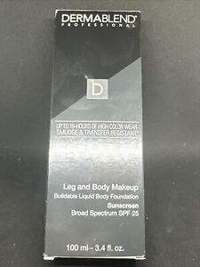 Dermablend Professional Leg and Body Makeup Light Natural Liquid 3.4 oz