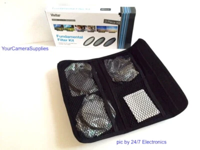 VIVITAR Filter Kit 67mm ND8 UV CPL To Sony NXCAM NEX EA50UH 28-75 mm f/2.8 24-70 - Image 1 of 4