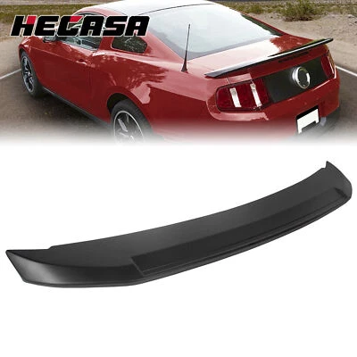 HECASA For 10-14 Ford Mustang Shelby GT500 Factory Style Rear Trunk Spoiler Wing - Image 1 of 4