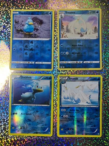 Pokemon TCG Boundaries Crossed Reverse Holo: 43/149 Swanna; 42/149 Ducklett - Picture 1 of 18