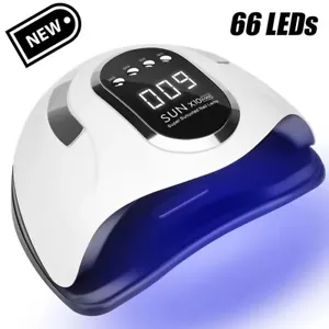 UV LED Nail Lamp 280W Dryer Gel Polish Light Manicure Salon Curing SUN X10 Max - Picture 1 of 14