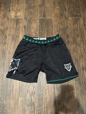 Authentic NBA Minnesota Timberwolves Player Issue Shorts Starter Mens Size 40 Cover