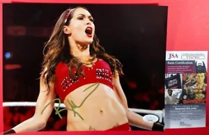 WWE Brie Bella Signed 8x10 Photo C Bella Twins Autograph WrestleMania JSA COA - Picture 1 of 1
