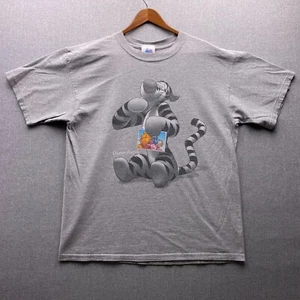 Vintage Disneyland Resort Tigger Pooh Eeyore Grafik Herren Large grau Disney T-Shirt - Bild 1 von 11