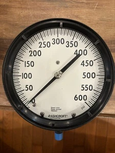 Ashcroft Duragauge Solid Front 60 1379 BS 02L 600# NEW - Picture 1 of 7