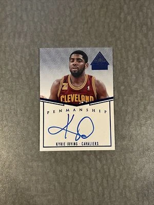 KYRIE IRVING 2014 Panini Paramount Penmanship Auto Blue /25 NBA Cavaliers #P-KI - Image 1 of 2