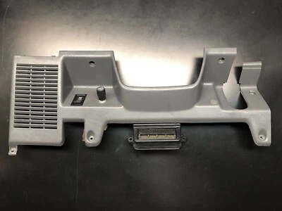 1984-1988 Toyota Pickup Left Lower Knee Bezel Trim W/Switches Vent Gray OEM  - Image 1 of 4
