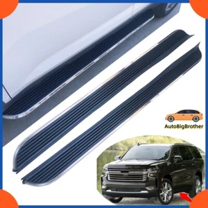 Fits for Chevrolet Tahoe 2021 2022 2023 2024 Side Steps Pedal Running Nerf Bar - Picture 1 of 9