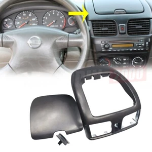 Center Console Radio GPS Navigation Frame Trim for Nissan Sentra Sunny 2000-2006 - Picture 1 of 6