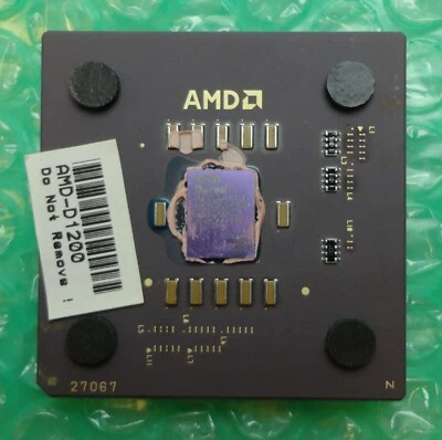AMD Duron DHD1200AMT1B 1200MHz Socket 462 / A Processor - Vintage Ceramic  - Image 1 of 2