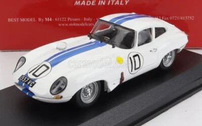 MODELLINO AUTO STATICO JAGUAR E-TYPE #10 SALVADORI LE MANS 1962 SCALA 1/43 - Immagine 1 di 4