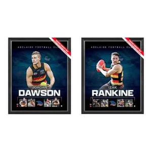 Adelaide Crows Package Official Licensed Afl Prints Framed Dawson Rankine - 5523 - Bild 1 von 1