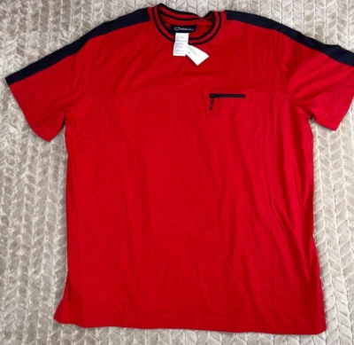 Camisa de algodón vintage Catalina manga corta playa vela para hombre talla L Foto 1 de 4