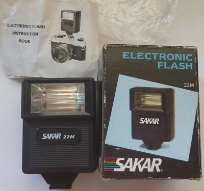 SAKAR 22M electronic flash unit - tested. Made in Japan. - Image 1 of 4