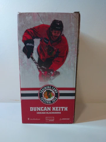 Chicago Blackhawks Duncan Keith #2 - 2014 Training Camp Festival Bobblehead NIB Cover