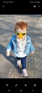 Jeansjacke Jacke gr.80 für coole Mädchen Girl Top Zustand - Bild 1 von 5