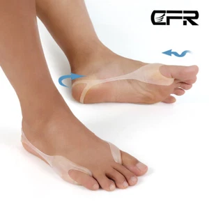 CFR Toe Separator Bunion Corrector Silicone Straightener Orthopedic Spacer US - Picture 1 of 13