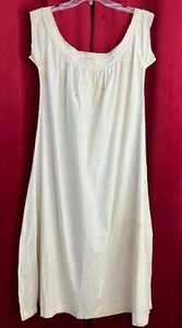 NAMED Antique Hand Stitch Chemise Gown Corset Undr Garment Victorian 1820 - 1840 - Picture 1 of 6