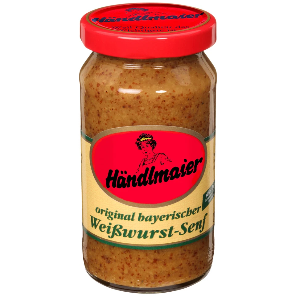 Händlmaier original bayerischer Weißwurst Senf Süß Vegan 200ml - Bild 1 von 1