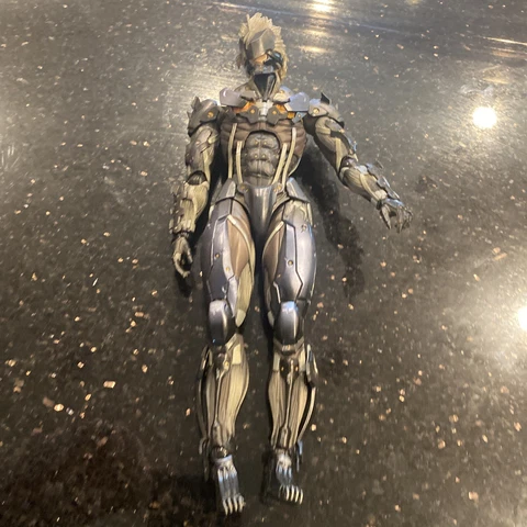 Play Arts Kai Metal Gear Rising RAIDEN Action Figure Square Enix No Box As Is Cover
