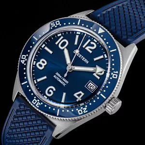 Seestern Sapphire Mechanical Mens Seiko NH35 Diver Watch SEAGULL 1963 S434-2.05 - Picture 1 of 7