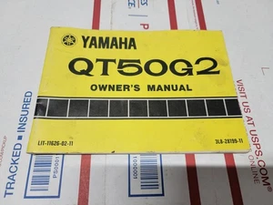 Vintage Yamaha Qt50 Owners Manual 3l8-28199-11 - Bild 1 von 2