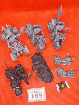 Warhammer 40k Space Marine Bike Vehicle Job Lot Games Workshop Dark Angels - Image 1 of 4