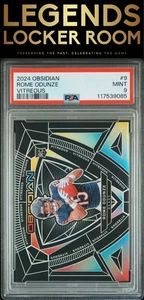 2024 Panini Obsidian Vitreous #9 Roma Odunze PSA 9 - Imagen 1 de 2
