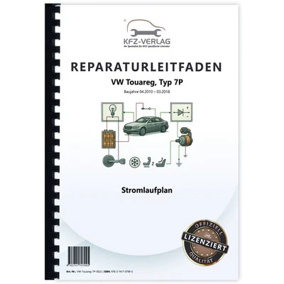 VOLKSWAGEN AG Schema elettrico VW Touareg tipo 7P (10-18) cablaggio elettrico piani