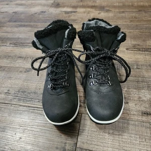 JBU Blue Creek water resistant boots new no box SZ 6M black faux fur lining SH3 - Picture 1 of 11