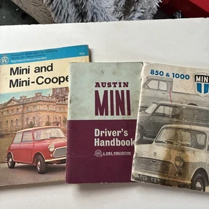 Austin Mini & Cooper Original 2 Drivers Handbook 1968 850/1000 and AA manual - Picture 1 of 11