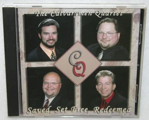 THE CALVARYMEN QUARTET Saved Set Free Redeemed CD RARE Southern Gospel Music - Picture 1 of 3