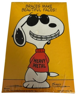 Springbok Hallmark Jigsaw Puzzle Snoopy Braces Make Beautiful Faces Orthodontist - Image 1 of 4