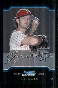 2004 Bowman Chrome Draft #BDP77 J.A. Happ RC - Picture 1 of 2