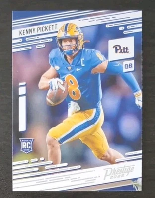 Kenny Pickett #8 2022 Panini Chronicles Draft Picks Prestige Rookie Card RC - Image 1 of 3