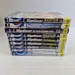 Top Gear 9 Dvd Bundle Polar Special, Winter Olympics Region 4 Jeremy Clarkson - Picture 1 of 24