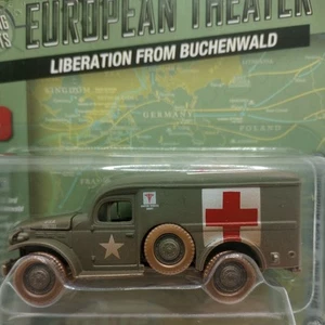 Johnny White Lightning Military Ambulance with Copper tires European Theater - Picture 1 of 6