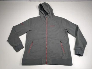 Marmot Hoodie Full Zip Sweatshirt Mens L Jacket Hoodie Gray Red - Picture 1 of 9