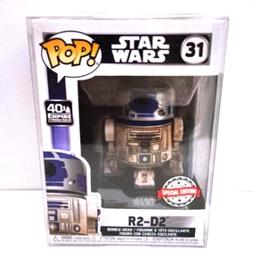 Funko POP Star Wars R2-D2 #31 40th Anniversary Empire Strikes Back Special Ed - Bild 1 von 4