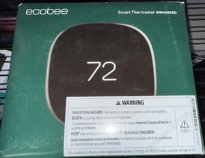 Ecobee EB-STATE6L-01 Smart Thermostat Enhanced White gebraucht als Ersatzteile - Bild 1 von 1