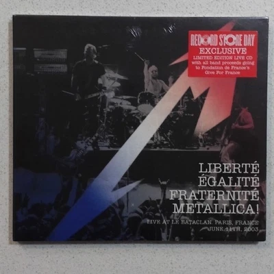 METALLICA LIBERTE EGALITE 2016 US LIMITED RECORD STORE DAY EXCLUSIVE CD SEALED - image 1 of 2