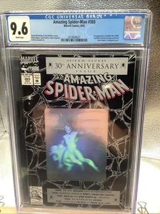AMAZING SPIDER-MAN 365 CGC 9.6 1ST APP 2099 MARVEL COMICS WHITE PAGES 1992 - Picture 1 of 2