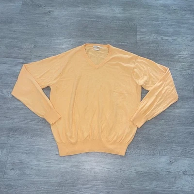 Suéter Peter Millar Cuello en V Para Hombre XL Corona Cómoda Mezcla de Cachemira Manga Larga Foto 1 de 4