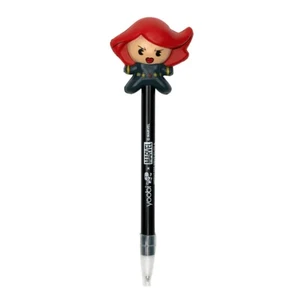 Bolígrafo Kawaii Yoobi X Marvel Black Widow con adorno blando - Imagen 1 de 3