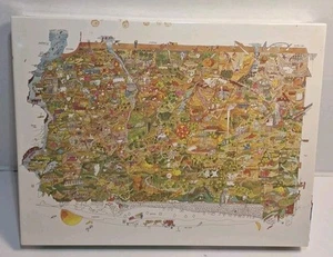 1991 Pennsylvania Jigsaw Puzzle 550 Pieces B. Johnson New Factory Sealed - Picture 1 of 7
