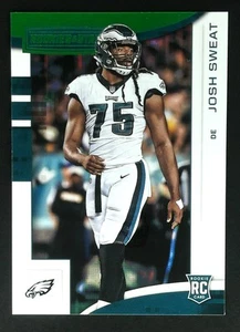 2018 Panini Rookies & Stars Josh Sweat #190 FOOTBALL CARD Eagles RC Green - Picture 1 of 2