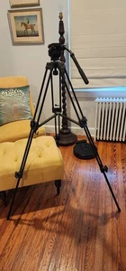 Fancier FT-717 Fluidkopf mit professionellem Videokamera Stativ Ständer - Bild 1 von 9